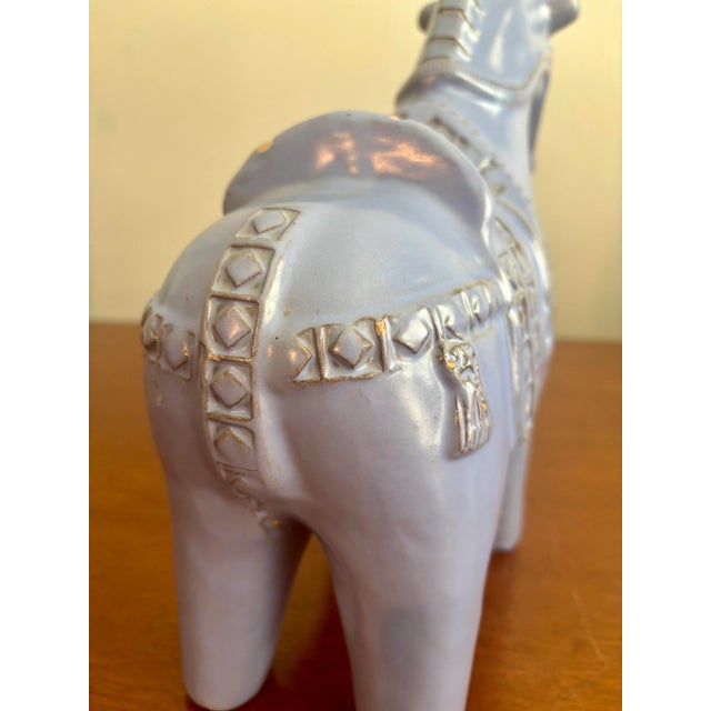 1960s Ceramic Horse Sculpture by Aldo Londi for Bitossi For Sale In Miami - Image 6 of 8