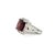 Traditional Natural Tourmaline Diamond Ring 6.5 14k White Gold 5.89 TCW Certified For Sale - Image 3 of 18