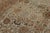 1920s Antique Persian Tabriz Rug in an All Over Orange,Off White,Brown Floral Pattern For Sale - Image 5 of 8