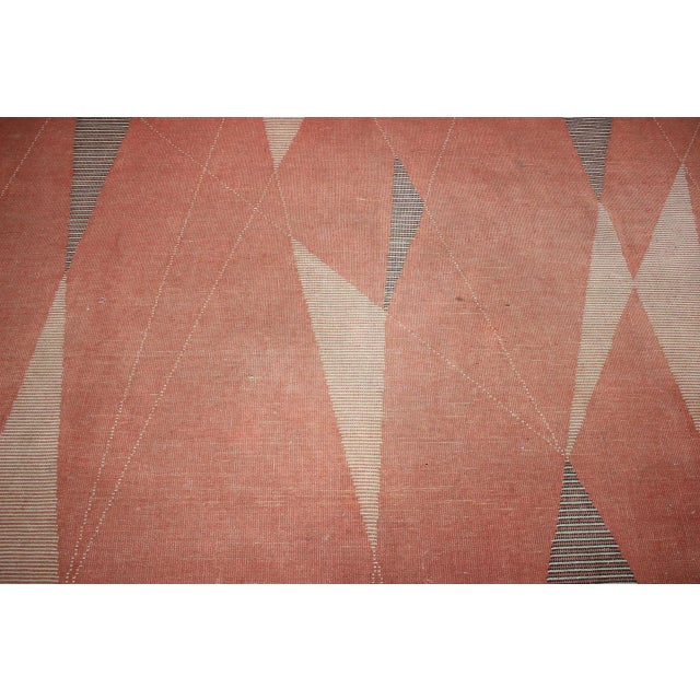Mid-Century Modern Mid-Century Geometric Carpet, 1950s For Sale - Image 3 of 8