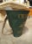 Antique Green Painted French Wine Hotte From the Haute-Garonne For Sale - Image 4 of 8