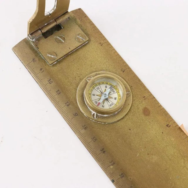 Metal Vintage Brass Telescope Diopters For Sale - Image 7 of 9