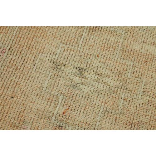 Beige Bohemian Runner Rug For Sale - Image 5 of 7