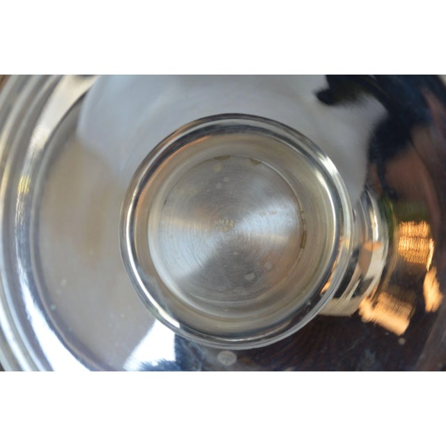 Set of Two Damar 925 Silver Bowls in the Style of Georg Jensen For Sale - Image 10 of 11