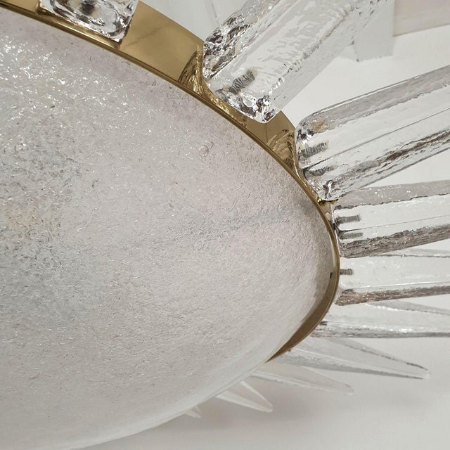 Mid-Century Modern Murano Sputnik Chandelier 1970s For Sale - Image 12 of 13