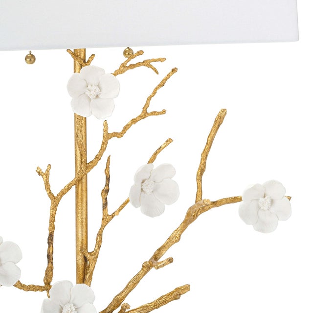 Regina Andrew Cherise Horizontal Table Lamp (Gold) For Sale - Image 4 of 6