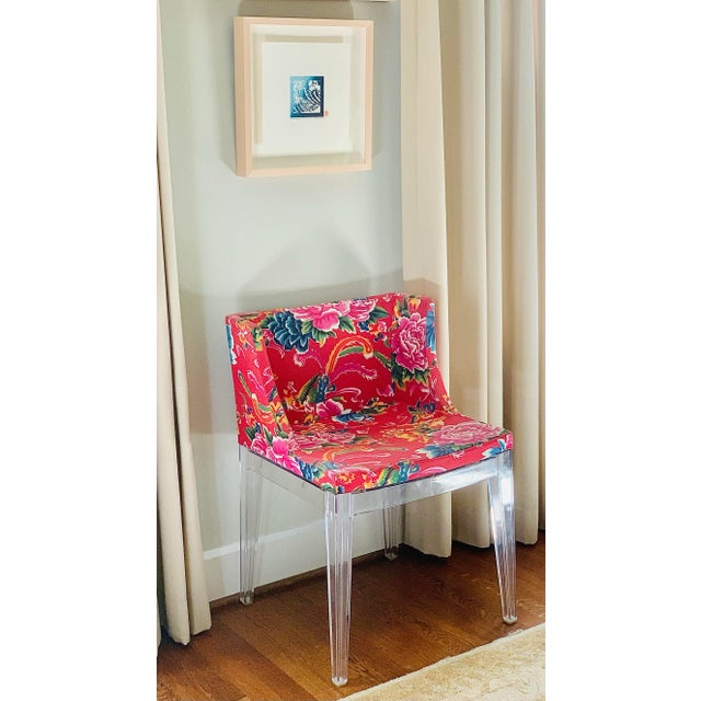 Kartell’s Classic ‘Mademoiselle Chair’ by Philippe Starck, 2003 Polycarbonate & Upholstery, Made in Italy. ‘Philippe...