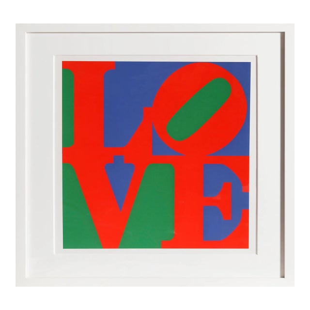 Philadelphia Love, Robert Indiana Serigraph (Unsigned) For Sale