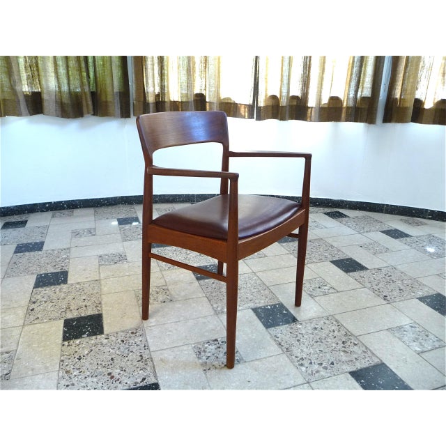 Set of Teak Armchairs from Korup Stolefabrik For Sale - Image 9 of 18