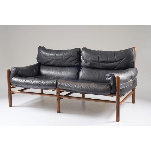 Mid-Century Swedish Sofa Kontiki attributed to Arne Norell, 1970s For Sale - Image 3 of 9