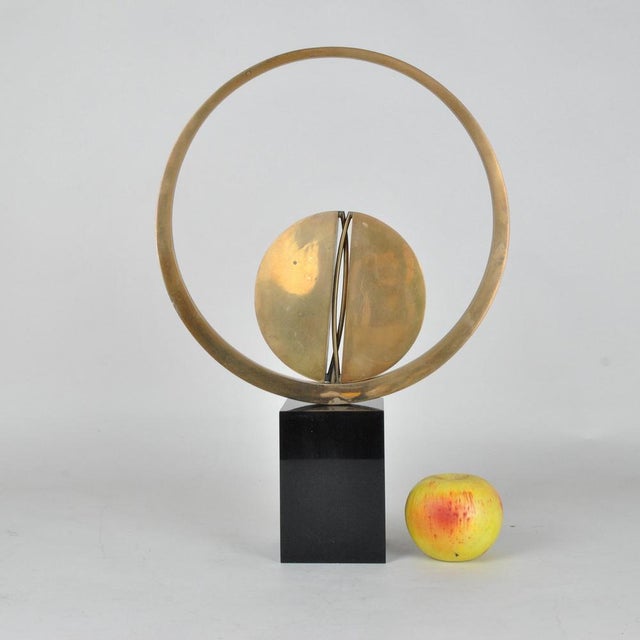 Carmello Cappello, Sculpture on Base, 1978, Bronze & Wood For Sale - Image 11 of 15