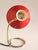 Mid-Century French Red Diabolo Table Lamp, 1950s For Sale - Image 9 of 13
