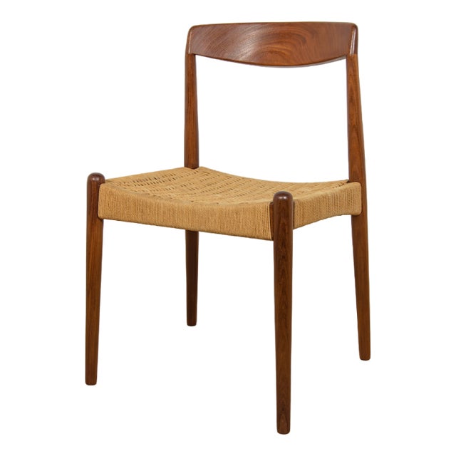 Mid-Century Teak Dining Chair, Denmark, 1960s For Sale