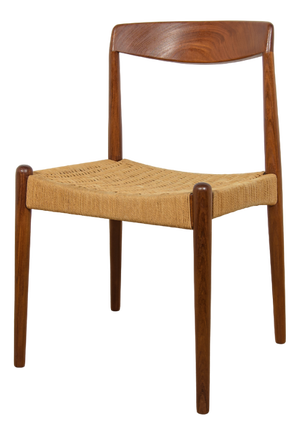 Mid-Century Teak Dining Chair, Denmark, 1960s