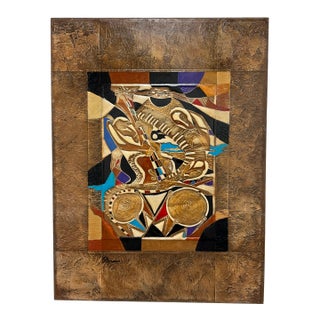 Circa 2003 Joseph Palermo "Jammin" Original Artwork For Sale