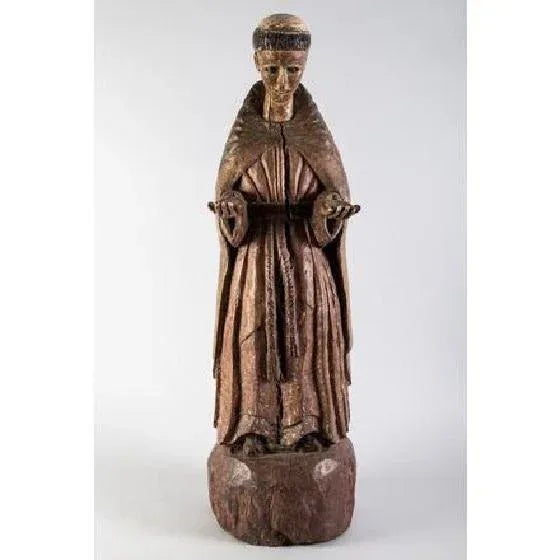 Circa 18th Century South American Santos Figure For Sale - Image 4 of 4