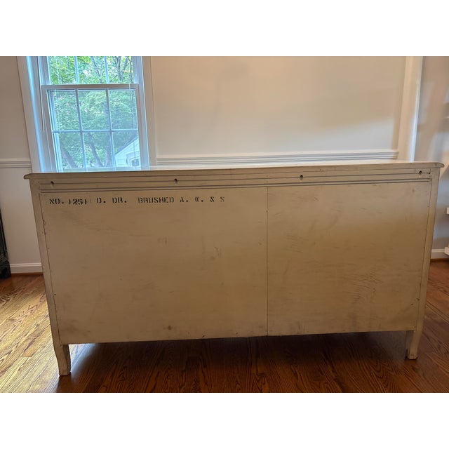 American National Furniture Company, Mt. Airy, Nc Curved 8 Drawer Vintage Dresser For Sale - Image 3 of 5