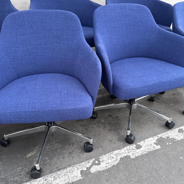 Steelcase for West Elm Sterling Conference Office Chairs For Sale - Image 10 of 12