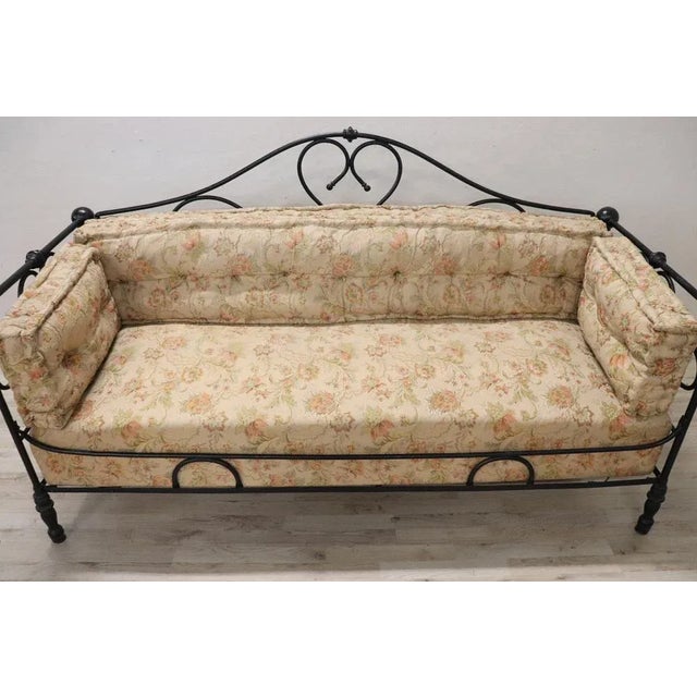 Antique Iron Sofa, Late 19th Century Chairish