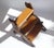 An antique 19th century library ladder made out oak wood. The ladder is decorated with two fully carved lions and has...