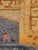Xibalbá by Diego Glazer | Oil on Panel Scene of a woman and animals near an ancient stone wall For Sale - Image 4 of 5