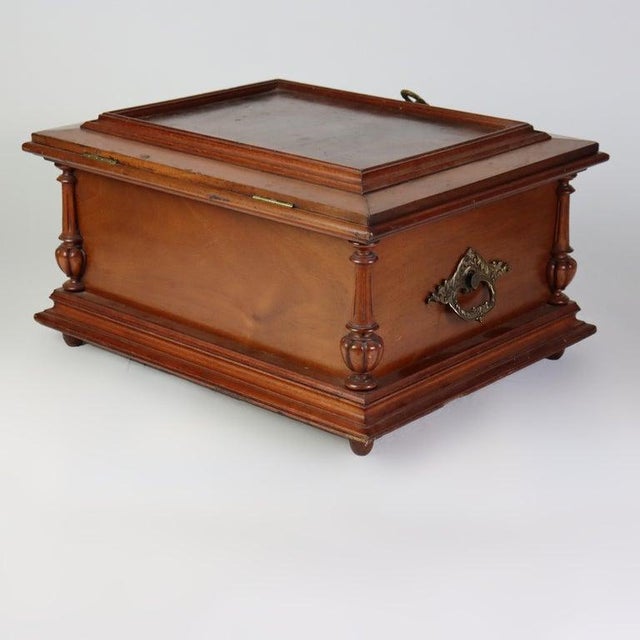 Antique German Shultz Marke Disk Player With Eight Disks C1890 For Sale - Image 14 of 15