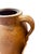 Set of Two Antique European Stoneware Olive Oil & Wine Jugs For Sale - Image 4 of 9