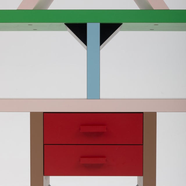 Modern Ettore Sottsass Carlton Room Divider for Memphis Milano, 1981 - Original Vintage Example For Sale - Image 3 of 18