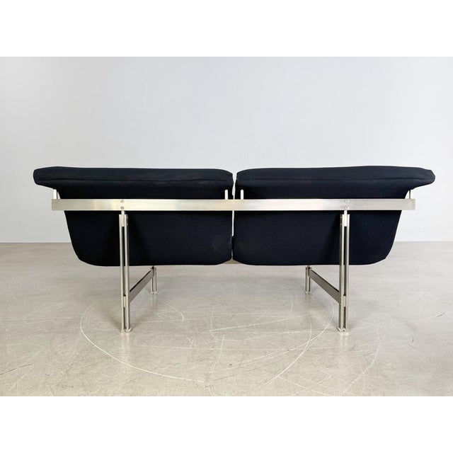 Wave 2-Seater Sofa by Giovanni Offredi for Saporiti Italia, 1970s For Sale - Image 9 of 13