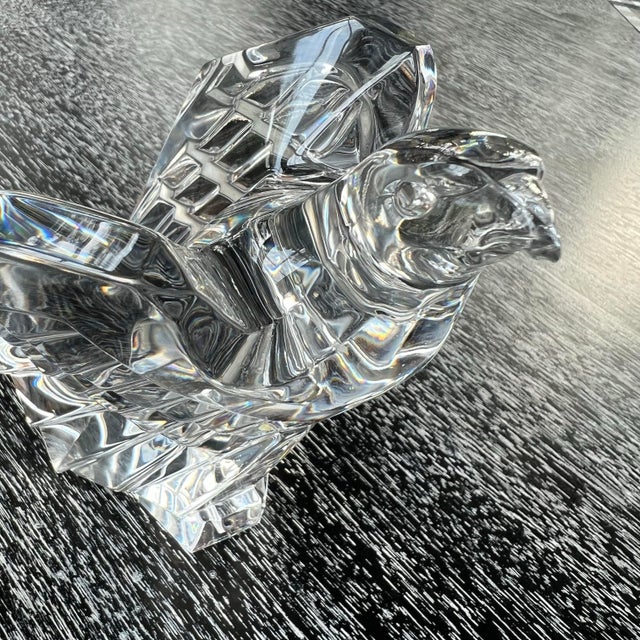 Vintage Steuben Crystal Eagle For Sale - Image 9 of 12