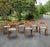This set of six 1970s dining chairs designed by Axel Enthoven for Rohe is a true gem. The chairs have been professionally...