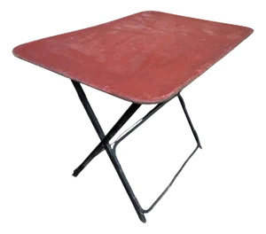 Provencal Folding Iron Garden Table, 1900s