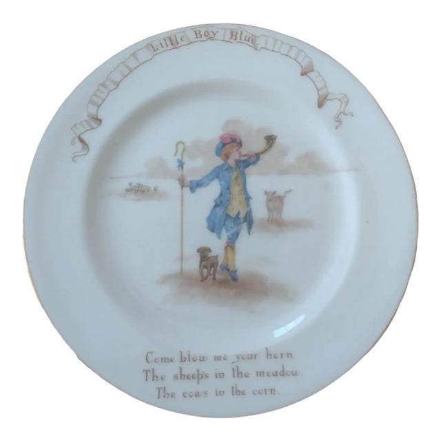 1910s Royal Doulton "Little Boy Blue" Plate For Sale
