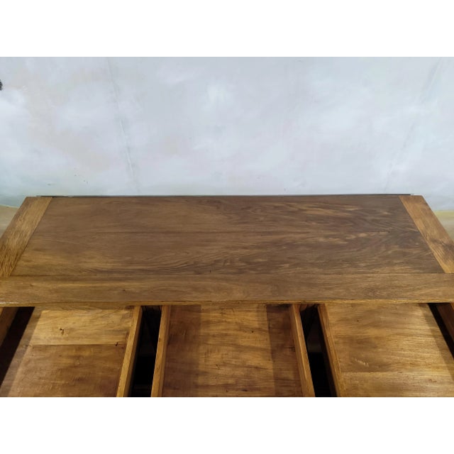 Wood Art Deco Oak Sideboard, 1920s For Sale - Image 7 of 13