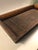 Wood 1970s Pencil Reed Bamboo Oblong Tray For Sale - Image 7 of 9