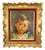 Robert Van Cleef, Child Portrait, 1970s, Oil Painting on Canvas, Framed For Sale
