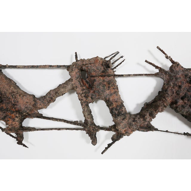 Mid-Century Wall Sculpture by Pia Manu, Belgium 1960s For Sale - Image 10 of 11