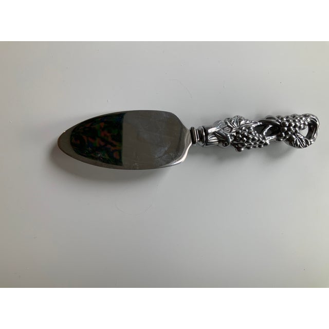 Silver Vintage Arthur Court Cheese Serving Set- 2 Pieces For Sale - Image 8 of 10