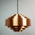 1960s Scandinavian Copper Pendant Ultra by Jo Hammerborg for Fog and Morup, Denmark, 1960s For Sale - Image 5 of 10
