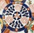 Pair of Vintage Japanese "Gold Imari" Hand-Painted Rickshaw Chargers, 11" Elevate your traditional or grandmillennial...