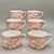 Vintage Pink Fitz and Floyd “Plum Blossom” Dessert and Coffee Service for Six - 18 pcs For Sale In New York - Image 6 of 8