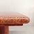 Brown Square Model Colonnato Table in Red Travertine Marble by Mario Bellini for Cassina, 1970s For Sale - Image 8 of 18