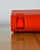 Vintage Space Age Orange Digi-Glo #423 Digital Alarm Roll Clock from Sankyo, Japan, 1970s For Sale - Image 10 of 14