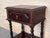 Pair of Spanish Nightstands With One Drawer and Low Shelve For Sale - Image 6 of 9