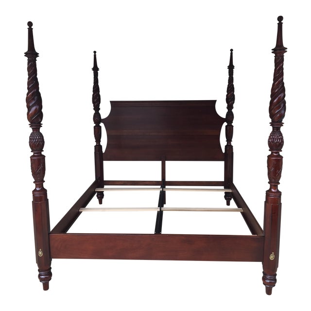 Lexington Palmer Home Collection Mahogany King Size Bed Chairish
