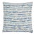 Schumacher Tomori Indoor/Outdoor 24" Pillow in Blue For Sale
