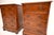 Antique Georgian Burr Walnut Bedside Chest of Drawers, 1930, Set of 2 For Sale - Image 9 of 11