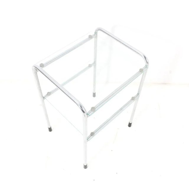 Art Deco Model 510 Side Table in Chrome by W.H. Gispen, 1955 For Sale - Image 4 of 10