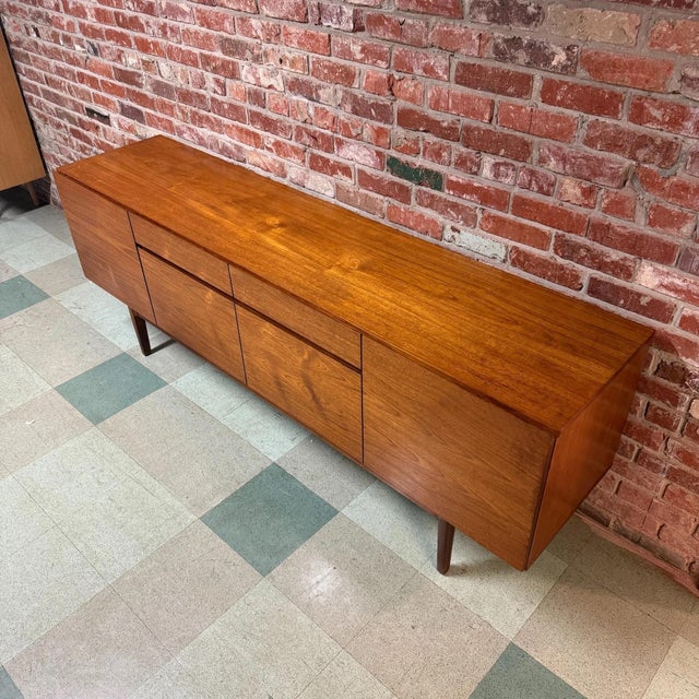 Ib Kofod-Larsen Mid 20th Century Modern Teak Credenza, Attributed For Sale - Image 4 of 8