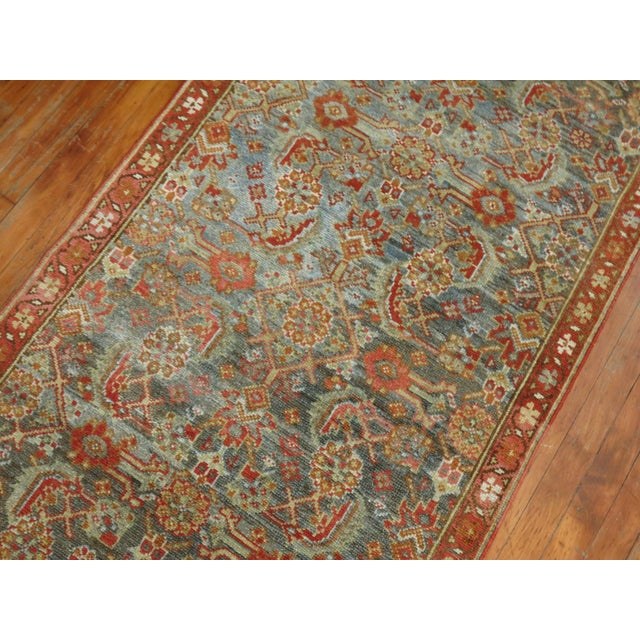 Antique Persian Malayer Runner - 2'10" x 21'8" For Sale - Image 4 of 7